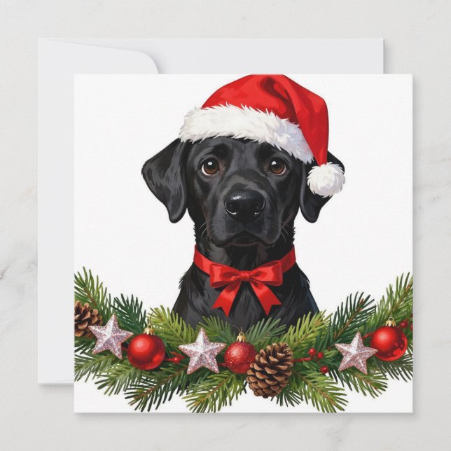 Labrador Greeting Card (Front)