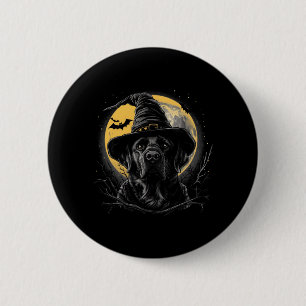 Labrador Halloween Funny Cute Dog Black Lab Mum 6 Cm Round Badge