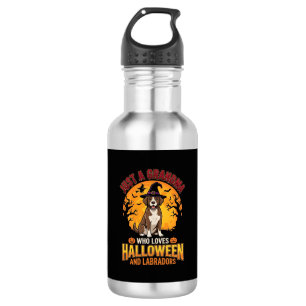Labrador Halloween Grandma Dog Design_1 532 Ml Water Bottle