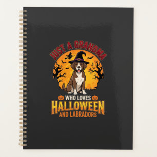 Labrador Halloween Grandma Dog Design_1 Planner