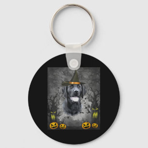 Labrador Halloween Key Ring