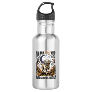 Labrador Halloween Shirt Vintage Dog Mum Graphic_1 532 Ml Water Bottle