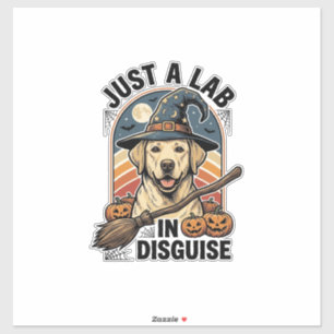 Labrador Halloween Shirt Vintage Witch Dog Costume