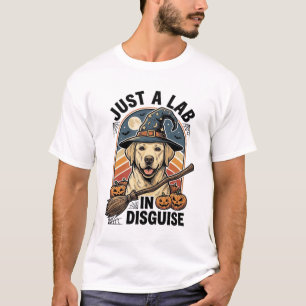 Labrador Halloween Shirt Vintage Witch Dog Costume