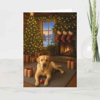 Labrador holiday card