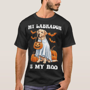 Labrador Is Boo Labrador Dog Ghost Halloween 1 T-Shirt