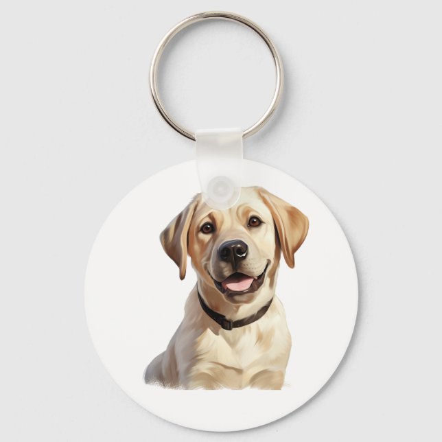 Labrador Key Ring (Front)