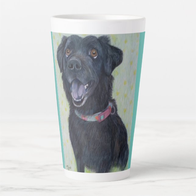 Labrador Latte Mug (Front)