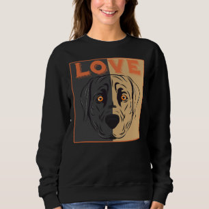 Labrador Love Dog Sweatshirt