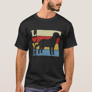 Labrador Love Retriever Owner Dog Fetch Puppy Retr T-Shirt