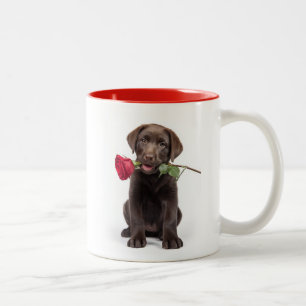 Labrador Love Two-Tone Coffee Mug