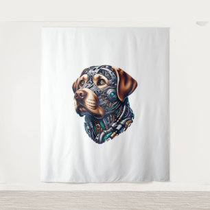 Labrador Lover Android Inspired Art Tapestry