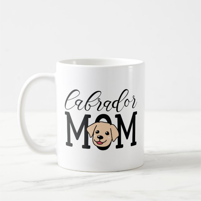 Labrador Mum Coffee Mug (Left)