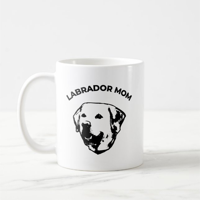 Labrador Mum Coffee Mug (Left)