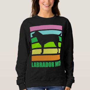Labrador Mum Retro Sweatshirt
