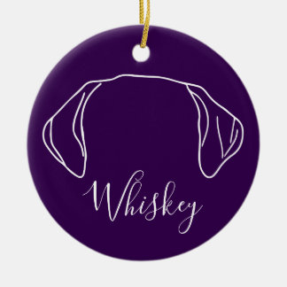 Labrador Ornament (Om Logo)