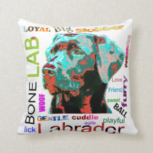 Labrador - Pop Art Design American MoJo Pillows