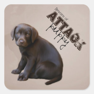 Labrador Puppy Sticker