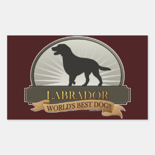 Labrador Rectangular Sticker