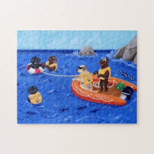 Labrador Rescue Team Jigsaw Puzzle