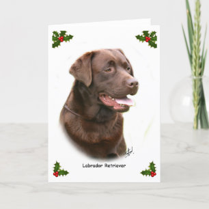 Labrador Retriever 9Y243D-004a Holiday Card