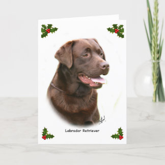 Labrador Retriever 9Y243D-004a Holiday Card