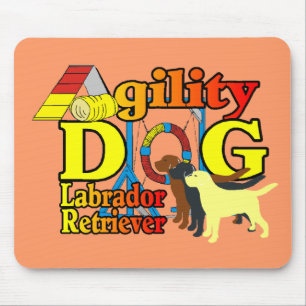 Labrador Retriever Agility Mouse Pad