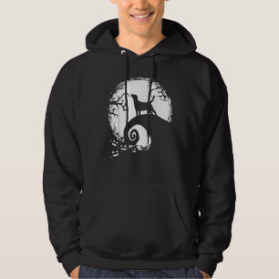 Labrador Retriever And Moon Halloween Hoodie