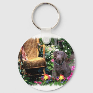 Labrador Retriever Art Gifts Key Ring