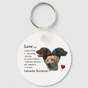 Labrador Retriever Art Gifts Key Ring