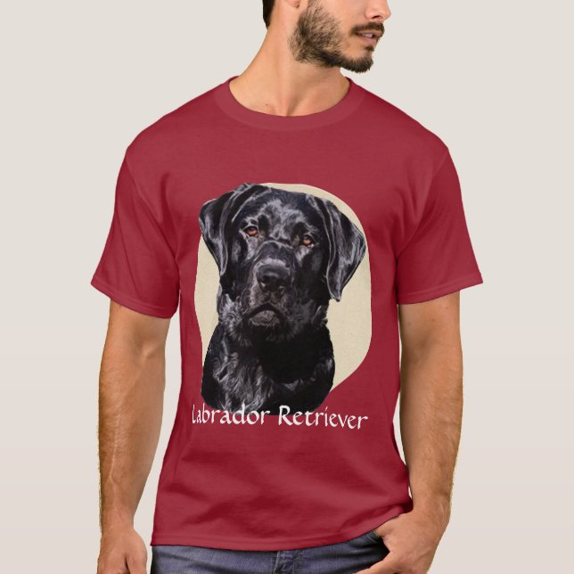 Labrador Retriever Art T-Shirt (Front)