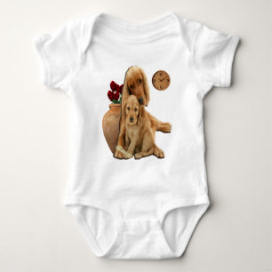 Labrador retriever baby bodysuit