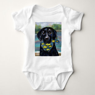 Labrador Retriever Baby Bodysuit