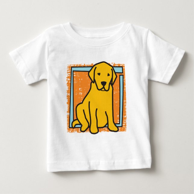 Labrador Retriever Baby T-Shirt (Front)