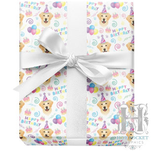 Labrador Retriever Birthday Wrapping Paper