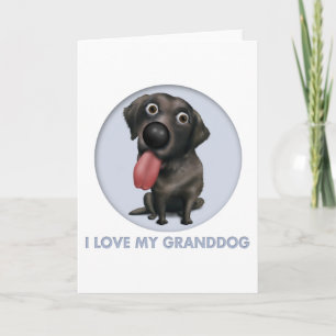 Labrador Retriever (Black) Granddog Card