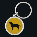 Labrador Retriever (Black) Key Ring<br><div class="desc"></div>