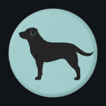 Labrador Retriever (Black) Magnet<br><div class="desc"></div>
