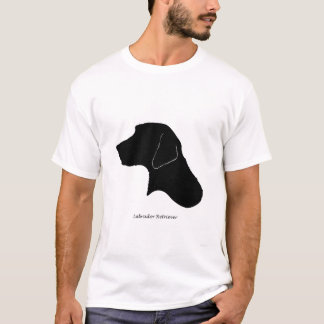 Labrador Retriever - black Silhouette T-Shirt