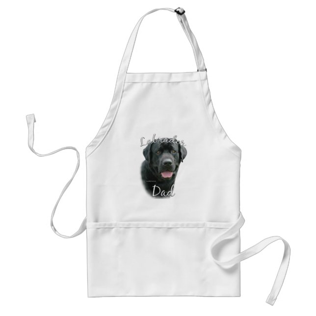 Labrador Retriever (blk) Dad 2 Standard Apron (Front)