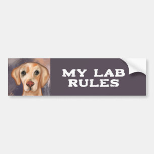 Labrador Retriever Bumper Sticker