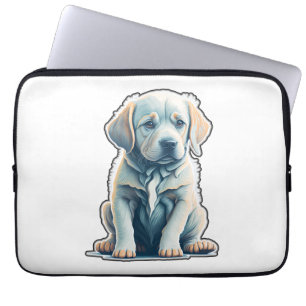 Labrador Retriever Calm Puppy Laptop Sleeve