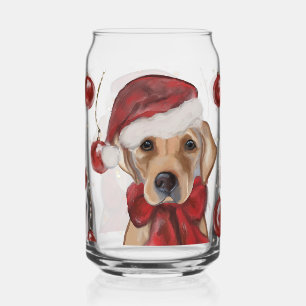 Labrador Retriever  Canvas Print Can Glass