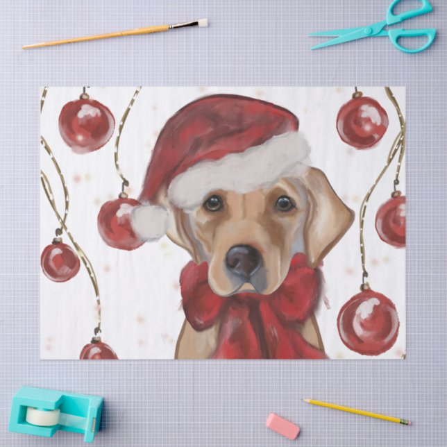 Labrador Retriever  Canvas Print Tissue Paper (Craft)