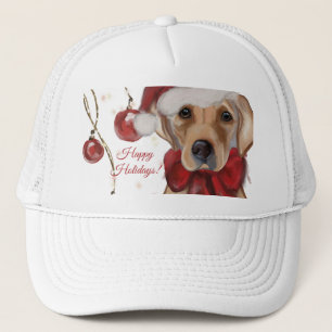 Labrador Retriever Canvas Print Trucker Hat