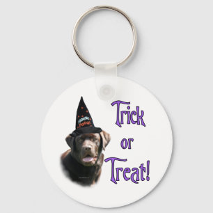 Labrador Retriever (chocolate)Trick Key Ring