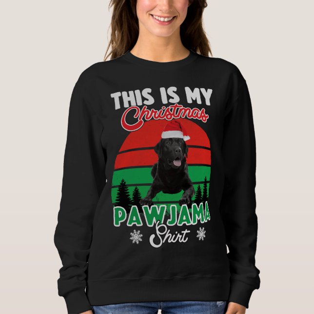 Labrador Retriever Christmas 296 Sweatshirt (Front)
