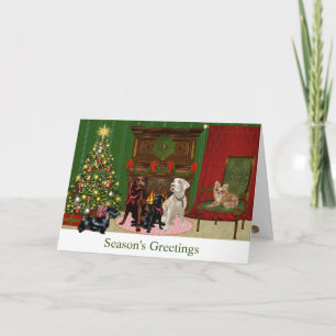 Labrador Retriever Christmas Card