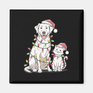 Labrador Retriever Christmas Festive Dog Cat Lover Magnet