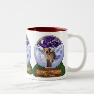 Labrador Retriever Christmas Gifts Two-Tone Coffee Mug